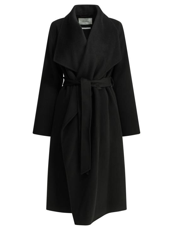 26FW 아이비앤오크 코트 IO111048CARRIE ROSEBK999 Black