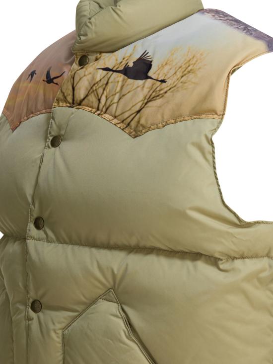 25FW 니들스 패딩 조끼 RW431A BEIGE - NEEDLES