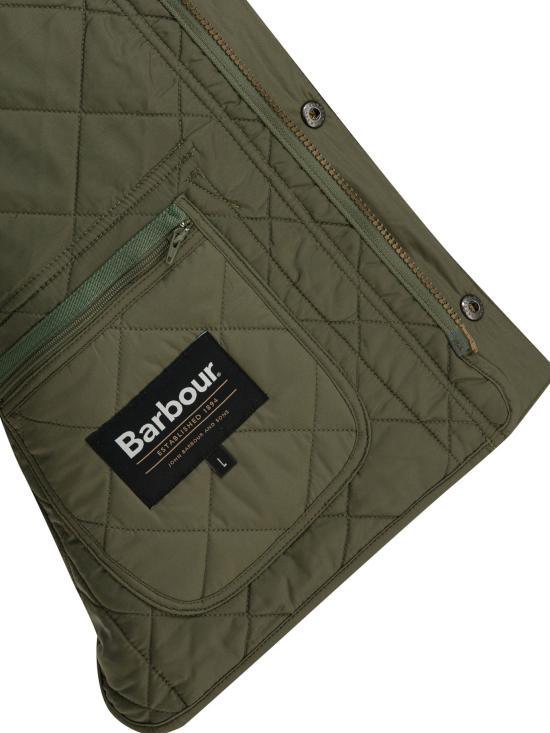26SS 바버 로어데일 베스트 MGI0245MGIGN34 Green - BARBOUR