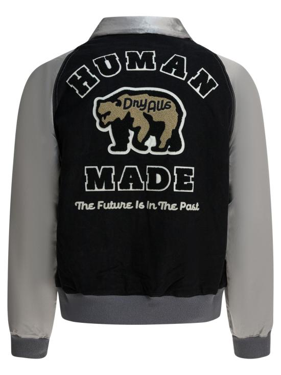 25FW 휴먼메이드 봄버 자켓 HM30JK012BLACK - HUMANMADE