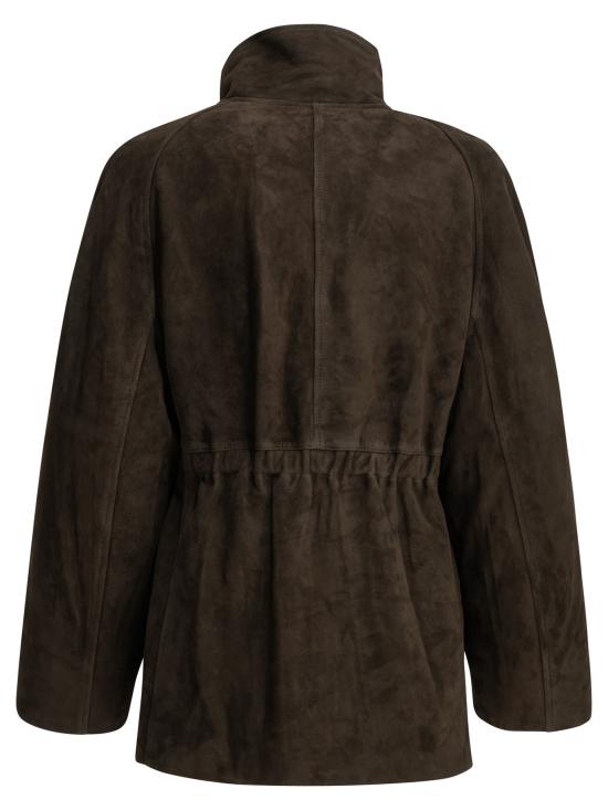 26FW 누르 하무르 무스탕 PF26JK02QUAI SUEDEMOCHA Brown - NOUR HAMMOUR