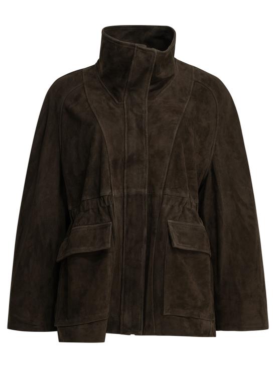 26FW 누르 하무르 무스탕 PF26JK02QUAI SUEDEMOCHA Brown