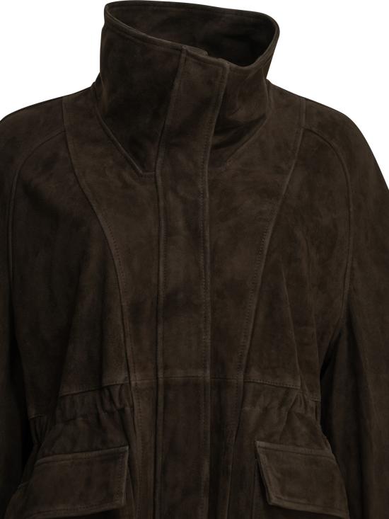 26FW 누르 하무르 무스탕 PF26JK02QUAI SUEDEMOCHA Brown - NOUR HAMMOUR