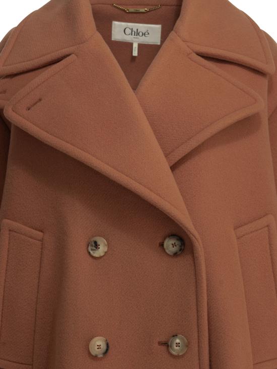 26FW 끌로에 코트 CH25WMA962726AG Pink - CHLOE