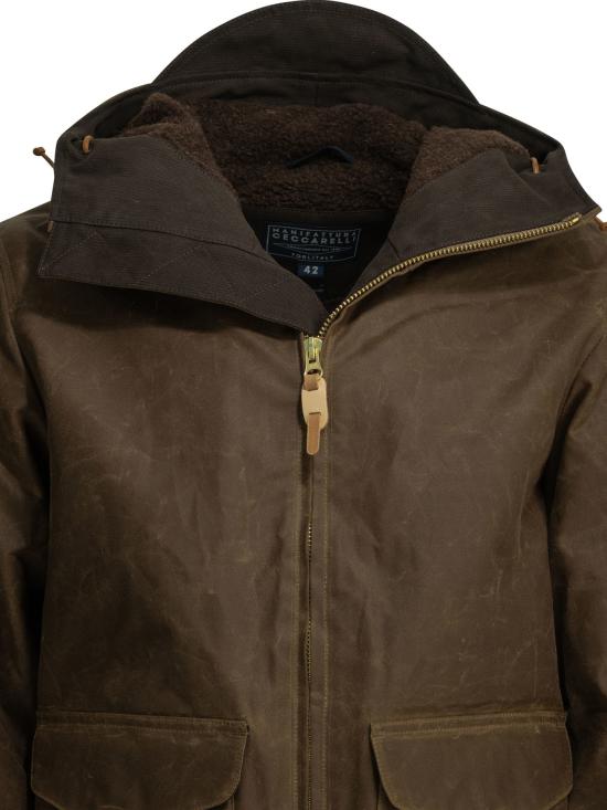 26FW 마니팟투라 체카렐리 자켓 7066 WXDARK TAN Brown - MANIFATTURA CECCARELLI