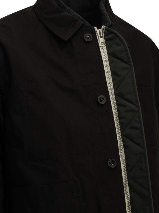 26FW 사카이 봄버 자켓 26 04035M045 Black - SACAI