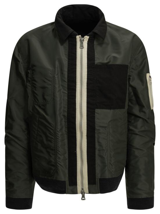 26FW 사카이 봄버 자켓 26 04035M045 Black - SACAI