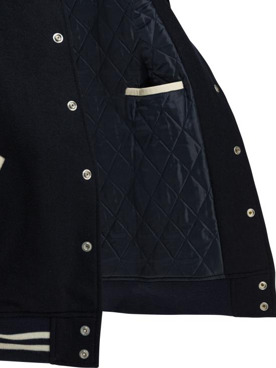 25FW 휴먼메이드 봄버 자켓 HM30JK043NAVY Blue - HUMANMADE
