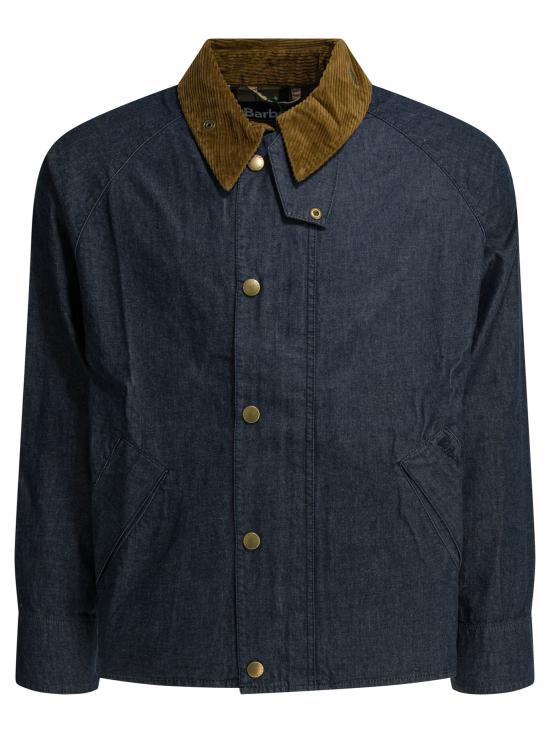 26SS 바버 데님 자켓 MCA1105MCAIN71 Blue