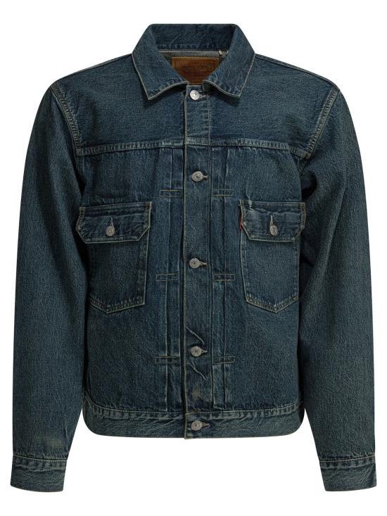 26SS 리바이스 데님 자켓 705070068 Blue