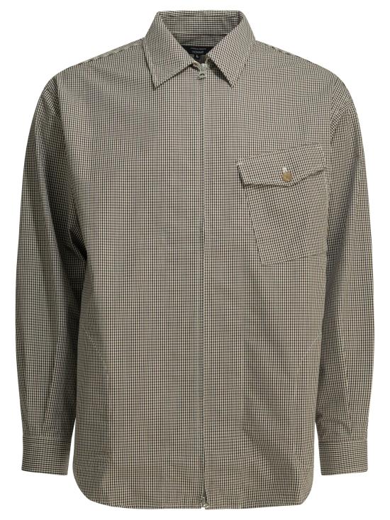 26SS 꼼데가르송 자켓 HQ B001 S261 OFF WHT BRW BL Brown