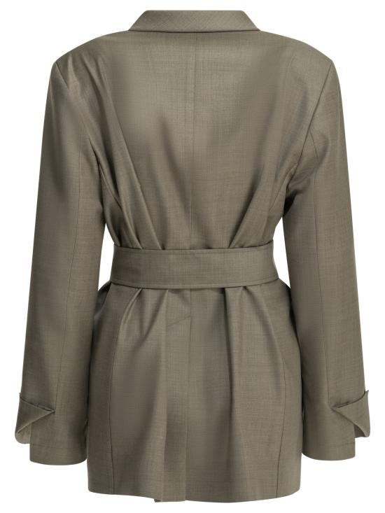 26SS 사 수 파이 수트 자켓 S26702AAU0780 Brown - SA SU PHI