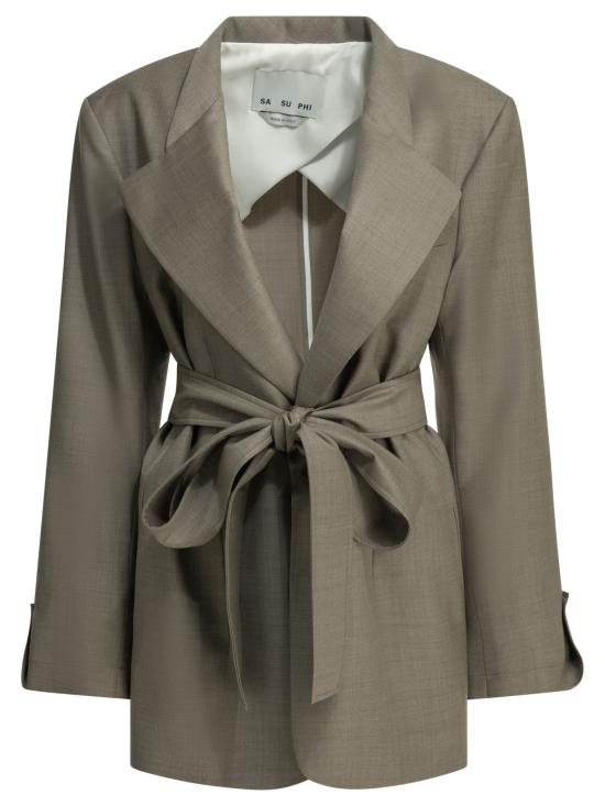 26SS 사 수 파이 수트 자켓 S26702AAU0780 Brown
