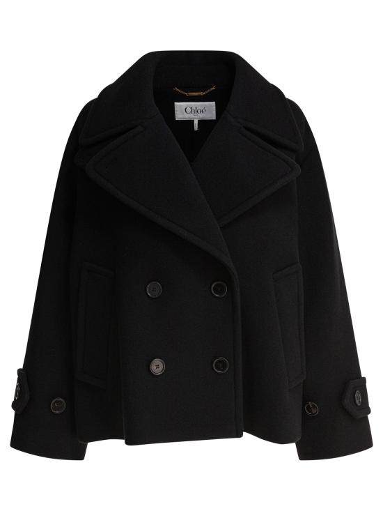 26FW 끌로에 코트 CH25AMA96952001 Black