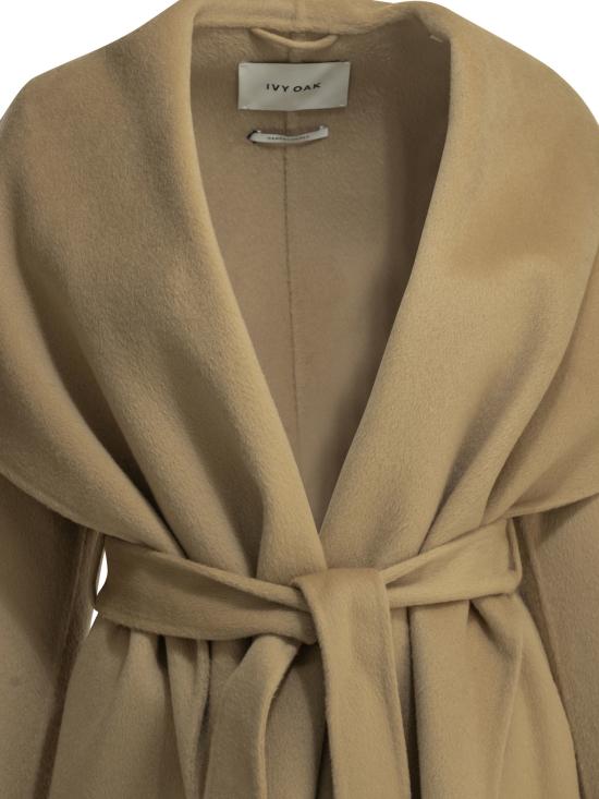 26FW 아이비앤오크 코트 IO111048CARRIE ROSEBE401 Beige - IVY & OAK