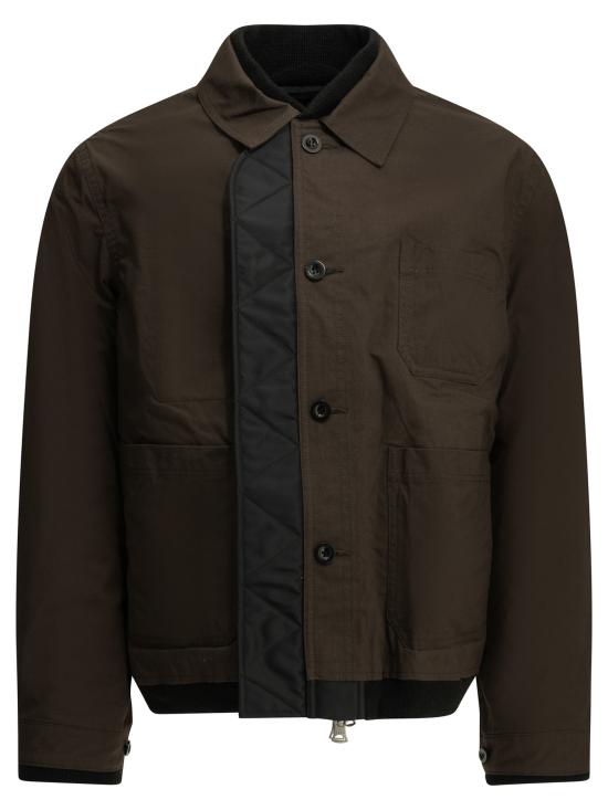26FW 사카이 봄버 자켓 26 04035M602 Brown
