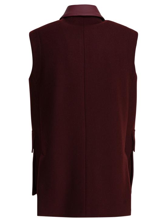 25FW 막스마라 Aeroso 베스트 2521276043AEROSO1234009 Red - MAX MARA