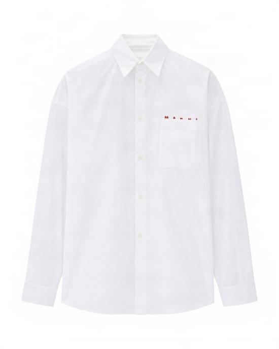 26FW 마르니 긴팔 셔츠 2125870 White