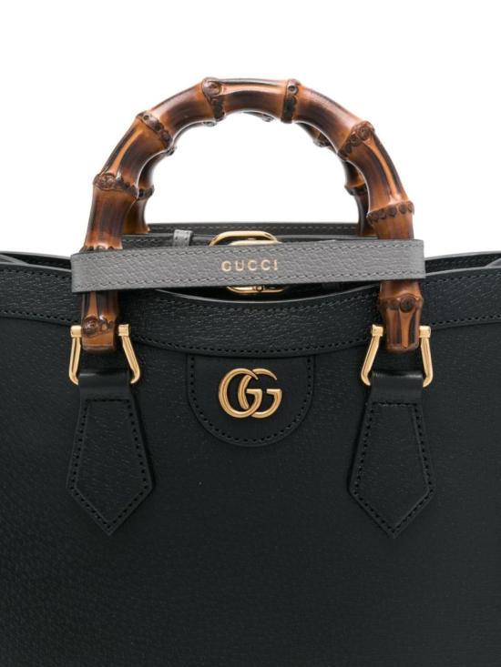 26FW 구찌 다이애나 스몰 토트백 702721U3ZDT1073 Black - GUCCI