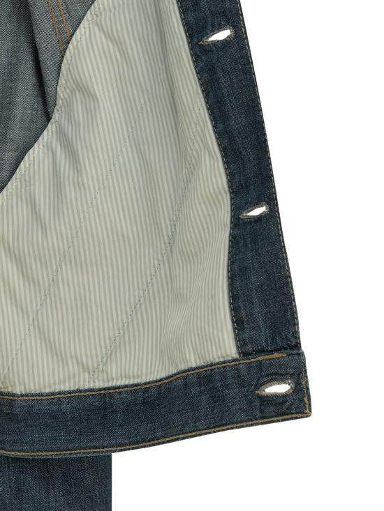 26SS 브루넬로 쿠치넬리 데님 블루종 MH2636914COH51 X Blue - BRUNELLO CUCINELLI