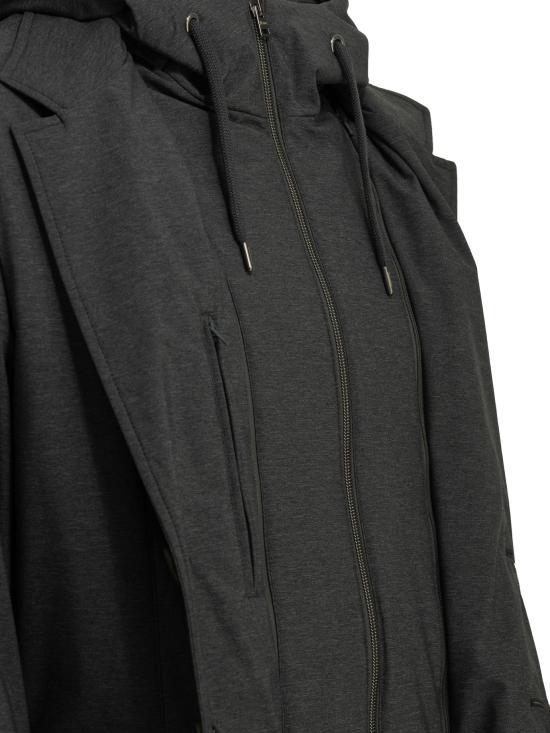 26FW 에르노 스트레치 컴포트 나일론 리조트 블레이저 GA00018UR12742S9490 Grey - HERNO