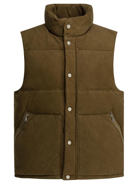 25FW 논네이티브 패딩 조끼 NN V4704BROWN