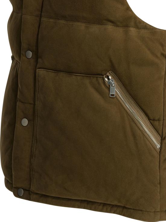 25FW 논네이티브 패딩 조끼 NN V4704BROWN - NONNATIVE