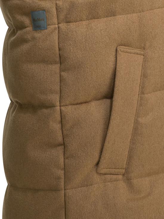 25FW 막스마라 더 큐브 패딩 조끼 2529296025DELFY001 Brown - MAXMARA THE CUBE