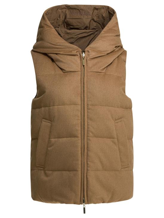25FW 막스마라 더 큐브 패딩 조끼 2529296025DELFY001 Brown