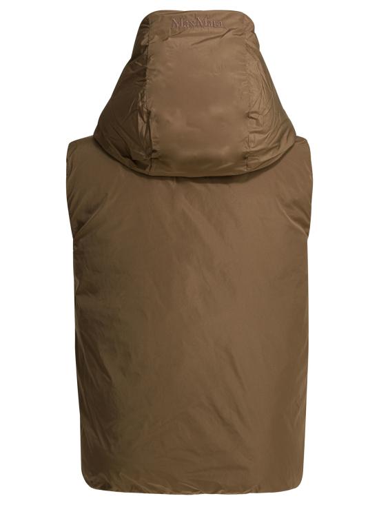 25FW 막스마라 더 큐브 패딩 조끼 2529296025DELFY001 Brown - MAXMARA THE CUBE