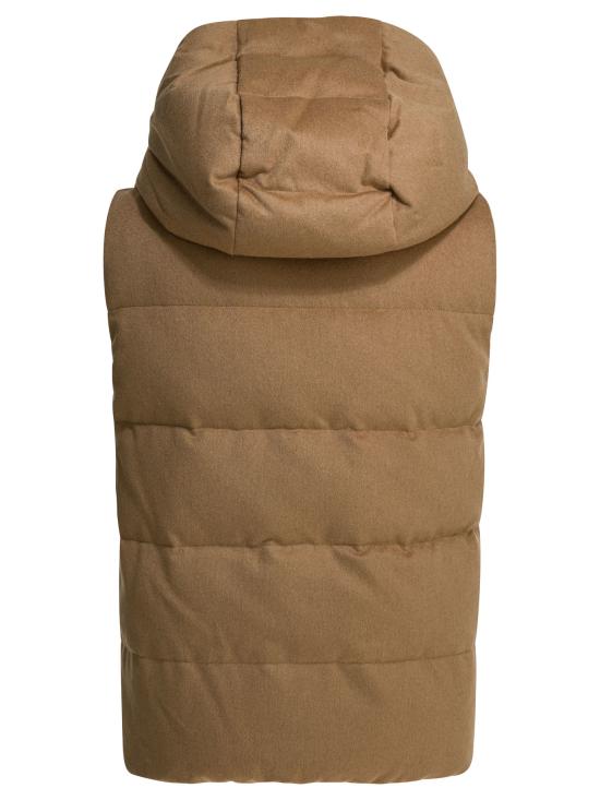 25FW 막스마라 더 큐브 패딩 조끼 2529296025DELFY001 Brown - MAXMARA THE CUBE