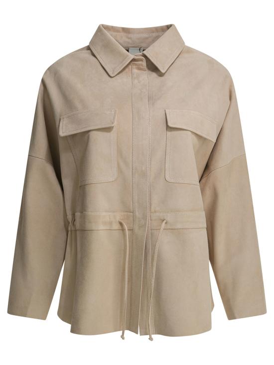 26SS 펄링바이지아니 자켓 NOEMISUEDE BCORDA Beige
