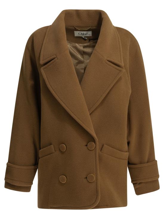 26FW 끌로에 코트 CH26AMA06077212 Brown