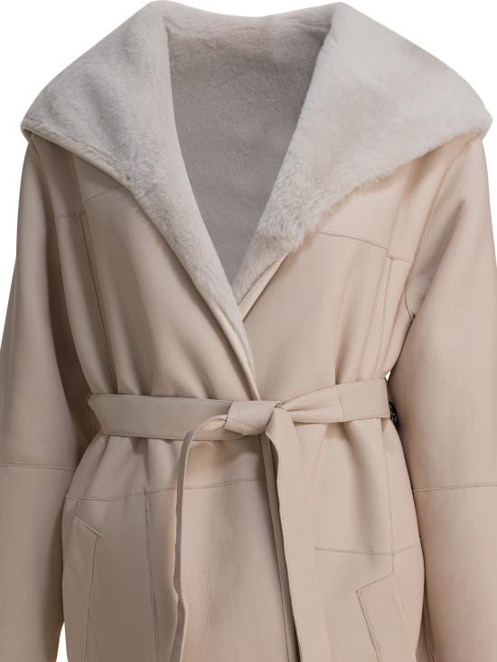 26FW 블랑샤 코트 25005 301LATTE White - BLANCHA