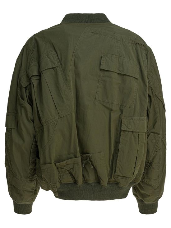 25FW 와타나베 준야 봄버 자켓 WP J902 W251 KHAKI Green - JUNYA WATANABE