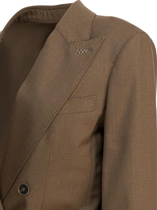 25FW 막스마라 수트 자켓 2521046131HARALD005 Brown - MAX MARA