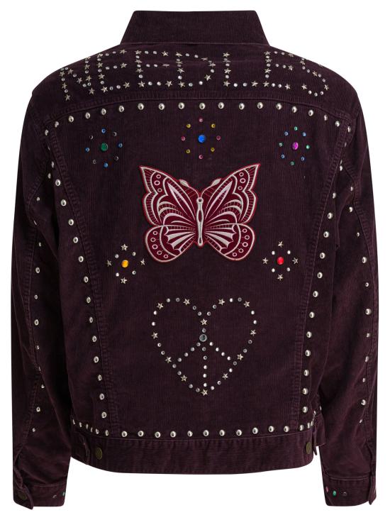 25FW 니들스 봄버 자켓 RW167A BURGUNDY Bordeaux - NEEDLES