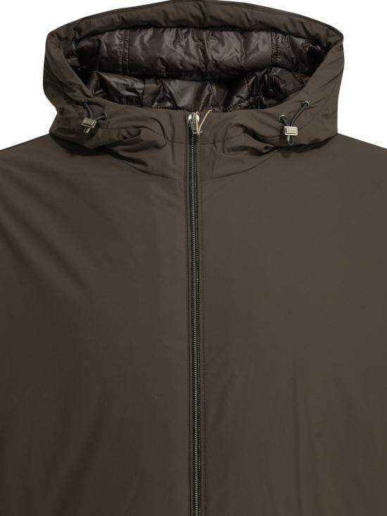 26FW 에르노 포넨테 트래블 나일론 리조트 파카 PA00030UR12387SZ8800 Brown - HERNO