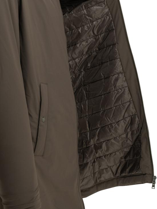 26FW 에르노 포넨테 트래블 나일론 리조트 파카 PA00030UR12387SZ8800 Brown - HERNO