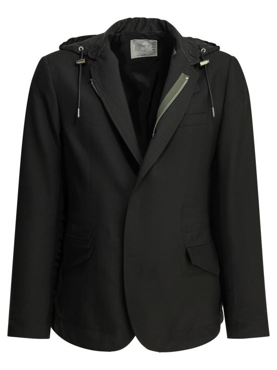 26FW 사카이 자켓 26 04026M001 Black