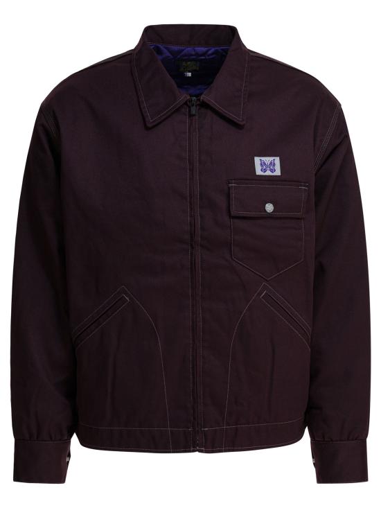 25FW 니들스 봄버 자켓 RW211A BURGUNDY Bordeaux