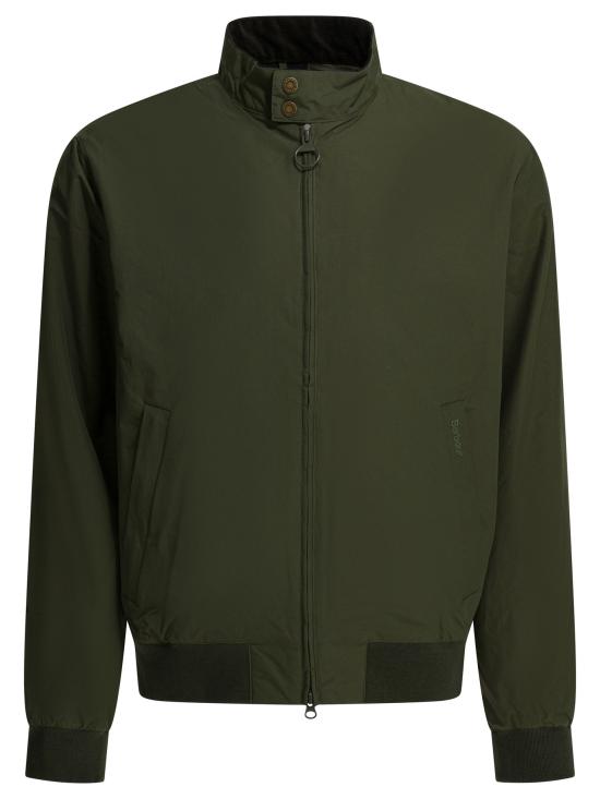 26SS 바버 자켓 MCA0412MCAOL51 Green
