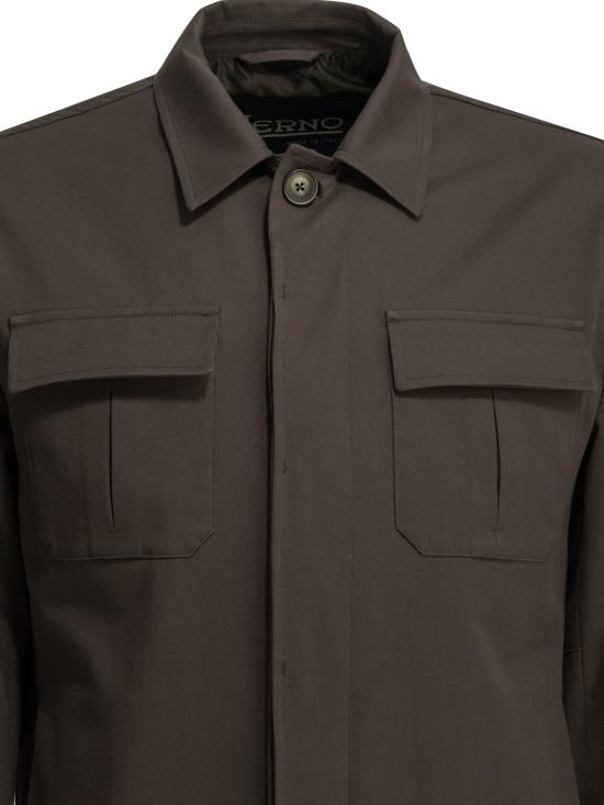 26SS 에르노 자켓 GI000634U13286S8800 Brown - HERNO