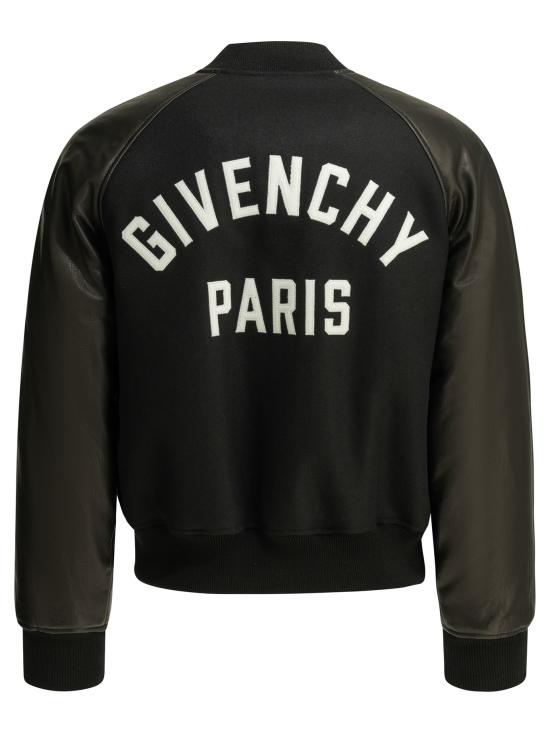 26FW 지방시 봄버 자켓 BM01F26Y43004 Black - GIVENCHY