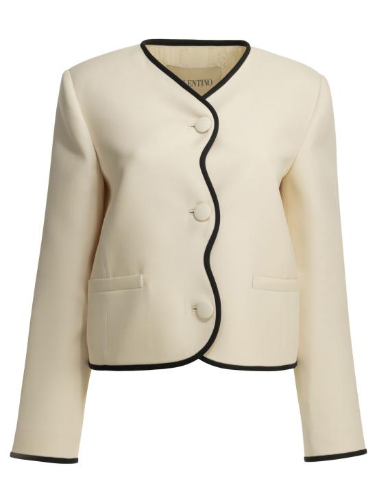 26FW 발렌티노 가라바니 자켓 9B3CE5X71CF9Z7 White