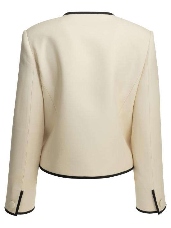 26FW 발렌티노 가라바니 자켓 9B3CE5X71CF9Z7 White - VALENTINO GARAVANI