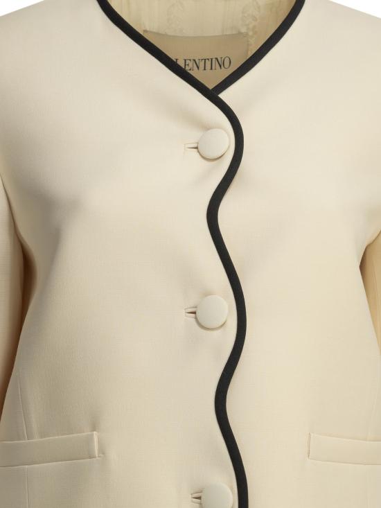 26FW 발렌티노 가라바니 자켓 9B3CE5X71CF9Z7 White - VALENTINO GARAVANI