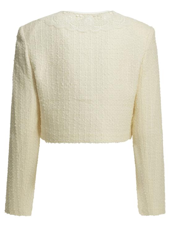 26FW 셀프 포트레이트 자켓 PF26 002J CCREAM White - SELF PORTRAIT