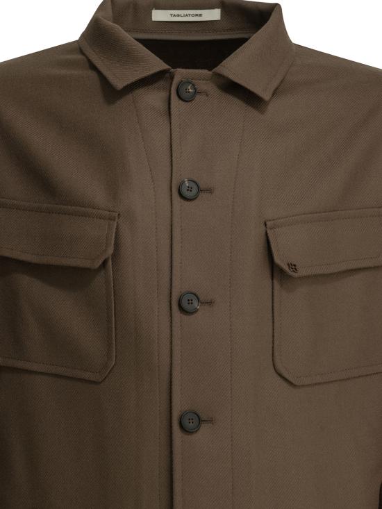 26FW 딸리아토레 자켓 G CALVIN160069F345 Brown - TAGLIATORE