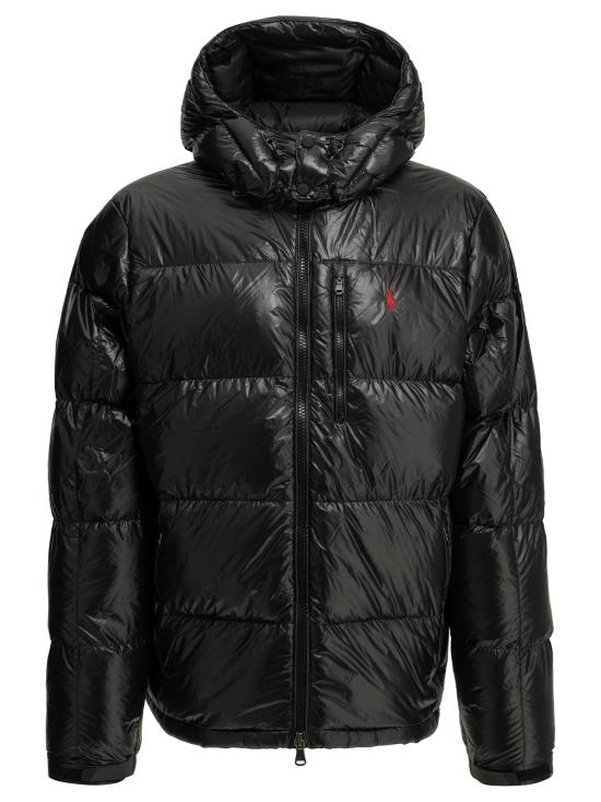 26FW 폴로 랄프로렌 고햄 글로시 다운 자켓 710968281001POLO BLACK Blue